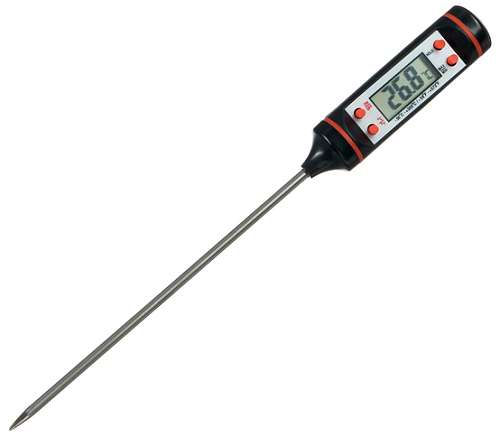 Термощуп кухонный LuazON LTR-05, электронный, чёрный  2502590