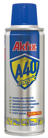 Смазка универсальная Akfix A40 Magic Спрей, 400 мл. 