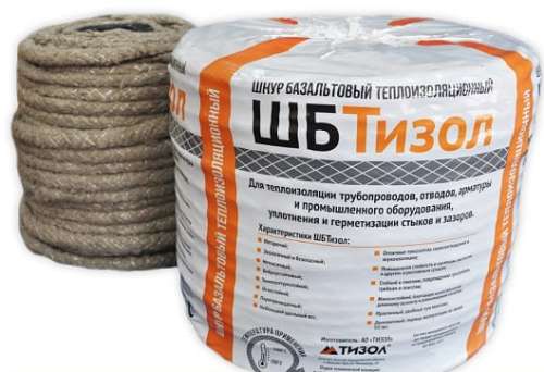 Шнур базальтовый D-10мм - - -
