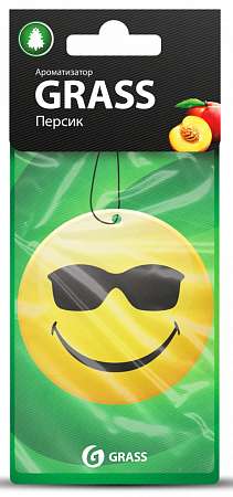 Ароматизатор Grass "SMILE" персик ST-0398