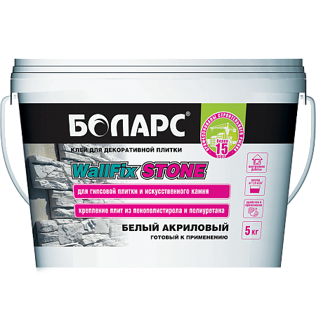 Клей для плитки WallFix Stone Боларс 5кг