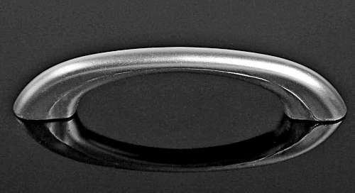 Ручка-скоба пластик 64мм РС185 никель матовый