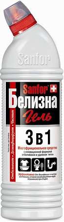 СХЗ SANFOR БЕЛИЗНА гель "3в1" с хлором, 700г 1966т