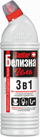 СХЗ SANFOR БЕЛИЗНА гель "3в1", 500г