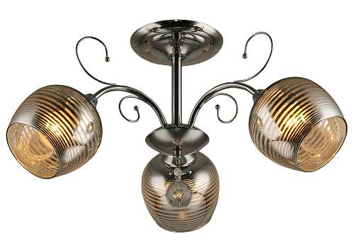 Люстра MD.0563-3-S CH 3х60Вт Е27  РАСПРОДАЖА  