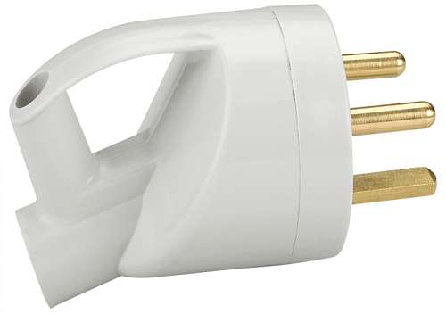  Вилка силовая Legrand 2К+З 20А боковой выход 055002  - - - -   