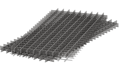 Сетка сварная неоцинкованная 2м х 3м  ячейка 100х100мм проволока 6мм