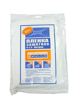 Пленка  защитная 7мкм 4 Х 5 м Walls