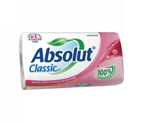 Мыло туалетное Absolut CLASSIC 90г. нежное