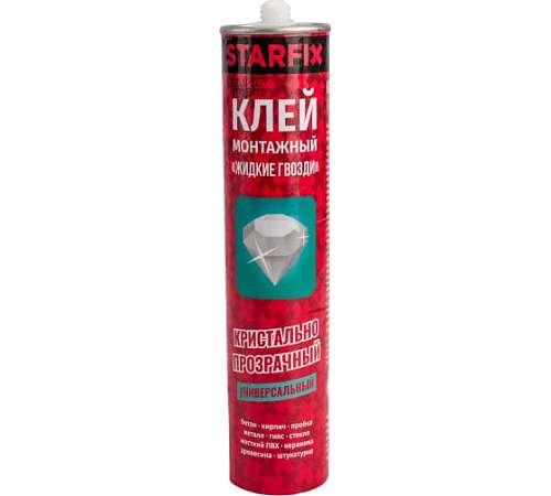 Клей монтажный Starfix  кристально-прозрачный 300мл SM-41086-1