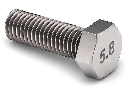 Болт М16х90мм. DIN 933 прочность 5,8