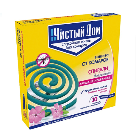 Средство от комаров "Чистый дом" 41662