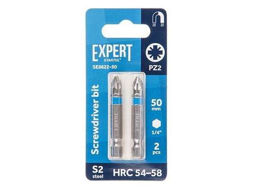 Насадка крестообразная PZ2 50мм 2шт EXPERT STARTUL SE8622-50