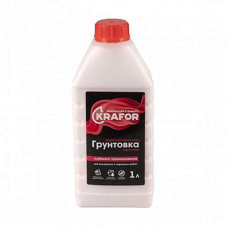 Грунтовка Крафор глубокого проникновения 1л 27 337
