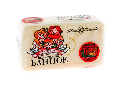 Невская Косметика мыло Банное 140г 10190
