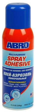 Клей-спрей ABRO универсальный 326г SA-300  2717478