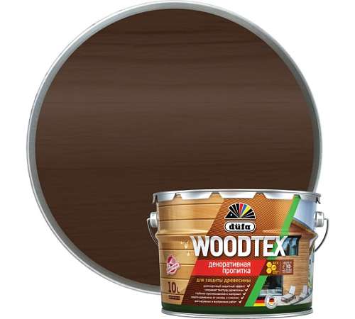 Антисептик для дерева Dufa Woodtex венге 9л 