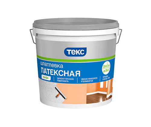 Шпатлевка "Текс"-профи 5кг. (ведро) латексная 