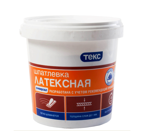 Шпатлевка Текс-универсал латексная1,5кг 53859
