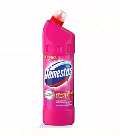 DOMESTOS 1000мл Розовый шторм
