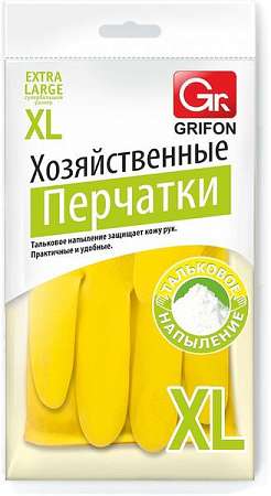 Перчатки "Grifon" латексные "XL" 303-014