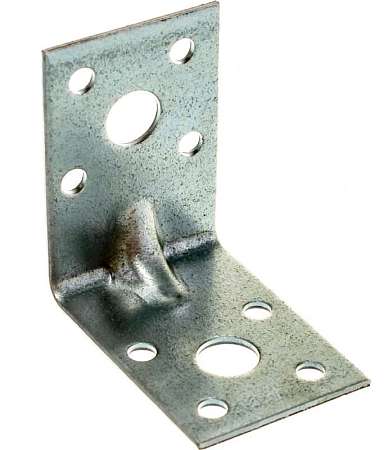 Уголок крепёжный KUU-50х50х35х1.8мм усиленный