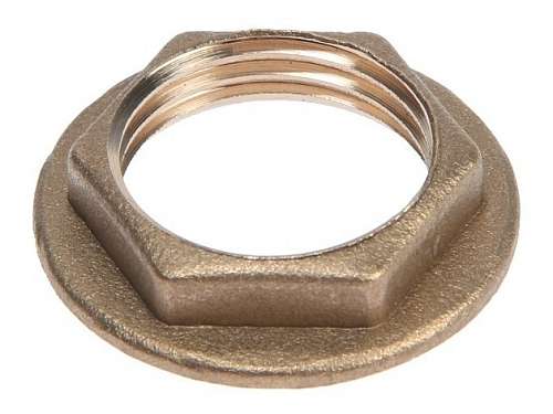 Контргайка латунная 1/2" с ребордой ZEIN   7294351 - - - - -