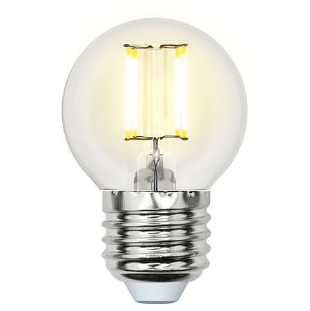 Лампа светодиодная Filament шарик Е-27 6W Uniel белый свет UL-00002208