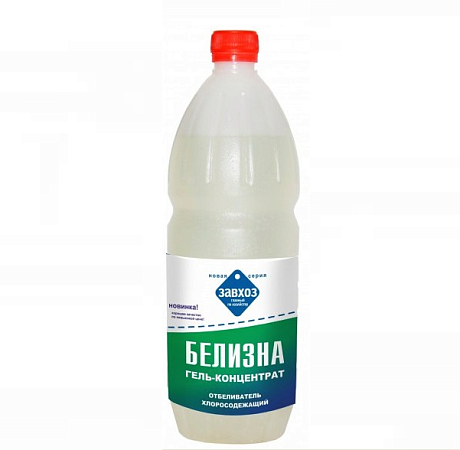Отбеливатель "Белизна гель" 1,0л Завхоз