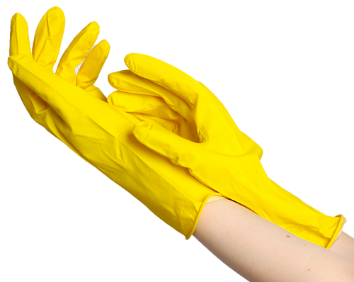 Перчатки  хозяйственные LATEX GLOVER размер M