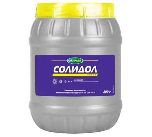 Смазка Солидол "OILRIGHT" 800гр. арт.6021