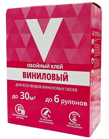 Клей обойный V, для виниловых обоев 200гр. V-049