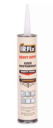 Клей монтажный IRFIX Heavy Duty бежевый 310мл 20096