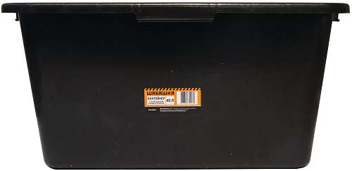 Таз 45л строительный прямоугольный Шабашка 163-0145