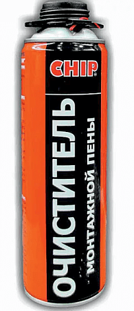Очиститель монтажной пены "CHIP" 500мл