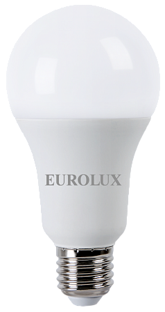 Лампа светодиодная "EUROLUX" груша LL-E-A60-15W Е27 4000К тёплый свет 76/2/20