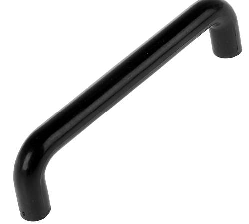 Ручка-скоба пластик 96мм PLASTIC 009 чёрная 2603106