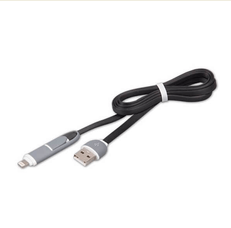  RITMIX RCC-200 Black, MicroUSB +Lightning 8pin- USB 1  /2819664/