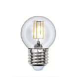 Лампа светодиодная Filament шарик Е-27 6(50)W UNEL sky теплый белый UL-00000196 