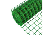 Сетка заборная садовая РемоКолор, пластиковая, ячейка 15x15мм, высота 1м, длина 20 м 66-0-016