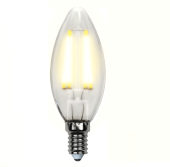 Лампа светодиодная Filament свеча Е-14 6(50)W Uniel sky матовая, теплый белый свет UL-00000305 