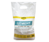 Цемент М500 Артель 3кг серый (пакет)