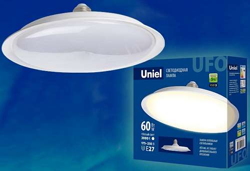   Uniel LED-U270,  "UFO" (60, 27, 4000)  UL-00004577